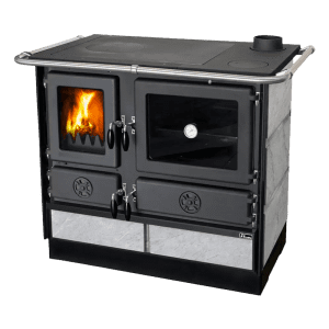 Cuisinière à bois bouilleur Thermo Magnum pierre ollaire 14,3 kw