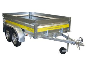 Remorque double essieu Espace Emeraude EM252 L.2,50m 500kg