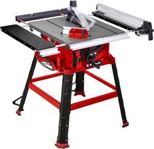 Einhell Scie circulaire sur table TC-TS 2225 U (max. 2200 W, lame de scie Ø254 x ø30 mm, butée parallèle/angle, démarrage progressif, lame de scie inclinable, réglage en hauteur jusqu'à 80 mm)