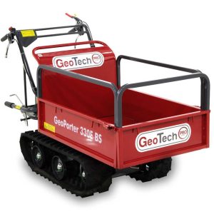 Brouette à moteur GeoTech GeoPorter 330E B&S CR950, benne extensible – charge 300 kg