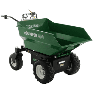 GREENBAY eDumper 500 – Brouette électrique à batterie – 48V 32Ah