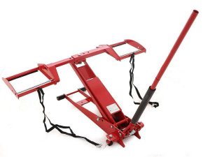 Lève tondeuse professionnel pour autoportée, élévateur pour maintenance 800 Kg