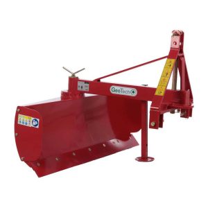 Niveleuse pour tracteur GeoTech DL120 à rotation lame 360° et Bras orientable