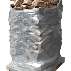 Bois De Chauffage Bûches 25 Cm 5.67m³ 24 Sacs Bois D’allumage