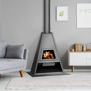 Poêle à bois BELLEZA DELTA 16kW (max 21 kW)