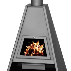 Poêle à bois BELLEZA DELTA 16kW (max 21 kW)