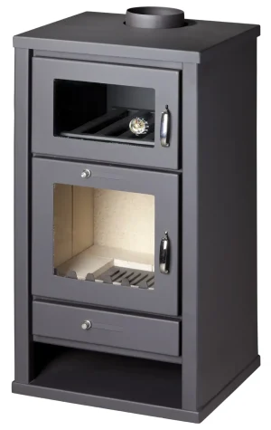 Poêle à bois avec Four 11kW (max 16 kW) BELLEZA DELUXE F