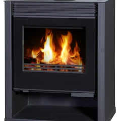 Poêle à bois BELLEZA RUBIN LUX Noir 21 kW