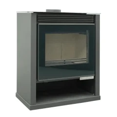 Poêle à bois BELLEZA RUBIN LUX Noir 21 kW