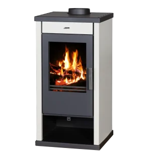 Poêle à Bois BELLEZA VANESSA LUX IVOIRE 12KW