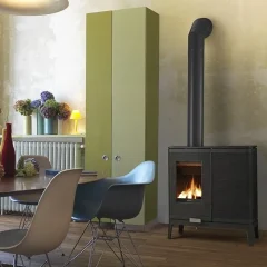 Poêle mixte INVICTA AKIMIX 6.5 kW