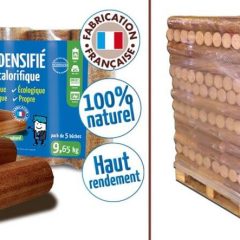 Bûches Calorifiques WOODSTOCK 4 Palettes,  Sacs De 5 Bûches