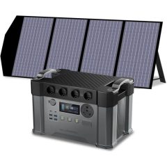 ALLPOWERS S2000 Pro Station d’alimentation portable 2400W avec panneau solaire pliable de 140W, générateur solaire