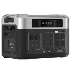 Centrale Électrique Portable OUKITEL BP2000, Générateur Solaire avec Batterie LiFePO4 2048Wh/640000mAh, Sortie AC 2200W