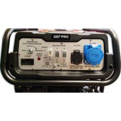 DEF’PRO Groupe électrogène 8500 W – Moteur essence 4 temps – Affichage LED