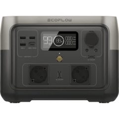 Générateur electrique portable RIVER 2 MAX, 512 Wh , 2 sortie CA – 500 W au total (surtension 1000 W)