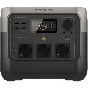 Générateur electrique portable RIVER 2 PRO, 768Wh, 3 sortie CA – 800 W au total (surtension 1600 W)