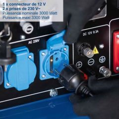 Groupe électrogène diesel AVR SCHEPPACH SG5200D – 4200W / 5000 W – 7,7 PS