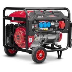 Groupe électrogène Essence – BRICK BG6000RV – Générateur max 6000W – Réservoir 25L – Autonomie 8h – 3 prises 220V