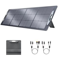 VDL Panneaux Solaires Pliables 200W, Cellule Solaire Monocristalline, 20V Générateur Solaire avec Multi-contact 4