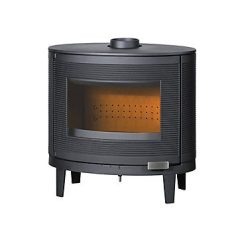 Poêle à bois en fonte Invicta Kaori 9kW 100m²
