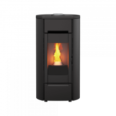 Poêle à granulés étanche Cast Round 8 kw