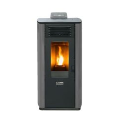 Poêle à pellets Fiorina 74 avec 8,24 kW gris – QLIMA