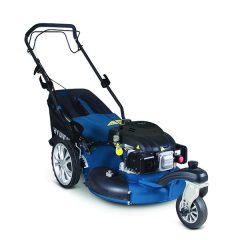 Tondeuse thermique roue(s) pivotante(s) – auto-tractée 196 cm³ 55 cm – démarrage manuel avec lanceur
