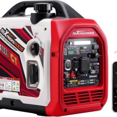 maXpeedingrods Groupe Electrogene Silencieux GPL et Essence 3500W Inverter Générateur Démarrage via App Bluetooth®