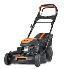 Tondeuse thermique autotractée démarrage électrique 51cm 170cm3 – FUXTEC FX-RM5170eS – 60 L Easy Clean