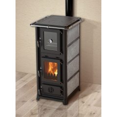 Poêle à Bois Olympia Pierre Ollaire 12 kw MBS