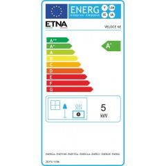 Poêle à granulés étanche extra plat Veloce 6 kw