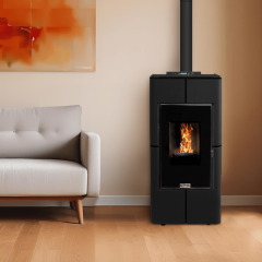 Poêle à granulés silencieux étanche Tendenza 6 kw