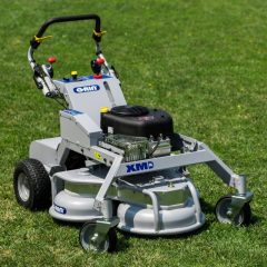 Tondeuse thermique professionnelle 90 cm, mulching 5200 m²/h, braquage zéro turn – GRIN XM90A