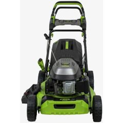 Tondeuse à gazon thermique 6,5 CV 196Cm3 Moteur 4 T Bac 65L Grandes surfaces VITO