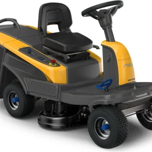 Tracteur à gazon sans fil STIGA Swift 372e, système de batterie amovible