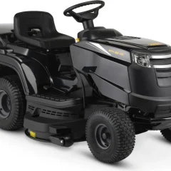 Tracteur à gazon ALPINA AT4 98 HA, engin Hydrostat, double couteau, 98 cm de largeur de coupe