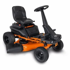 IX-ERT-920E Tracteur à gazon sans fil 92 cm, Largeur de coupe avec panier d’accrochage