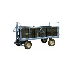 Remorque industrielle habillage tube – Plateau 1600x800mm – Charge max 1000 kg