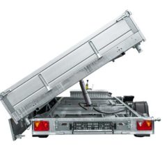 REMORQUE BENNE HYDRAULIQUE 3 ESSIEUX 400×200 UNITRAILER TASKER 400/3C 3500 KG