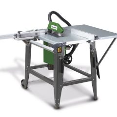 Scie sur table mobile hauteur de coupe 83 mm 2,2 kW 230 V avec lame de scie circulaire dia. 315 mm Holzstar