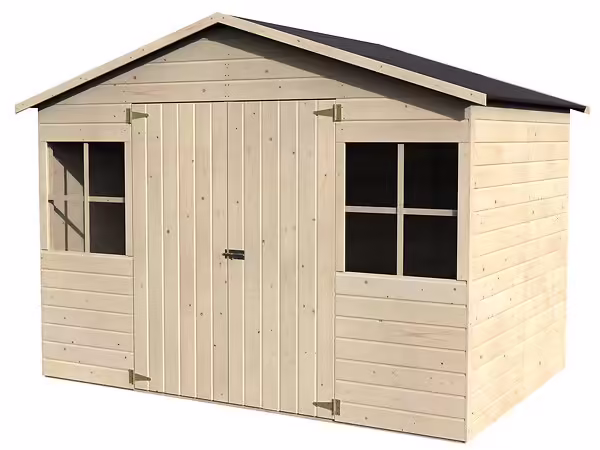 Abri de jardin Bois SU – 12mm – 4,86m2