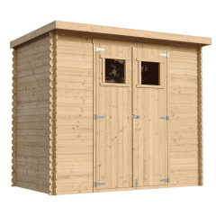 Abri de jardin en bois M310 – 235 x 130 cm – 3 m2