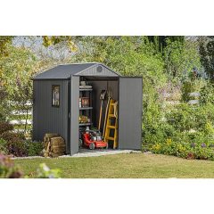 Abri de jardin DARWIN 66 en résine – KETER – gris – 3,3 m²