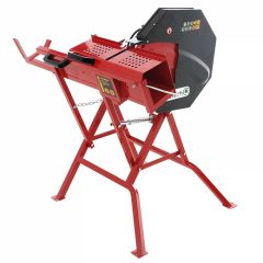 GeoTech SA 410 – Scie à bûches circulaire à chevalet électrique – coupe max 140 mm