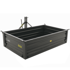 Benne pour tracteur Blackstone B-TB 180 – Basculante – 3 ridelles ouvrables