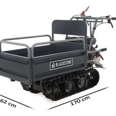 Brouette à chenilles Blackstone TB 3250 E avec benne extensible charge 320 kg