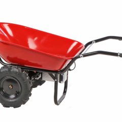 Brouette électrique avec roues traktor Geotech CAR 260T-100 – Batterie de 40V et 6 Ah