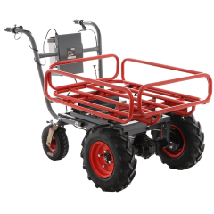 Brouette électrique à batterie Geotech CAR 300T-T PLUS – Batterie de 40V et 6 Ah