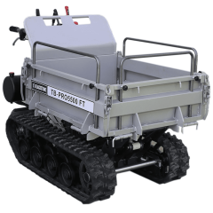 Brouette à moteur Blackstone TB-PRO 5500 FT – Benne extensible relevable 500Kg
